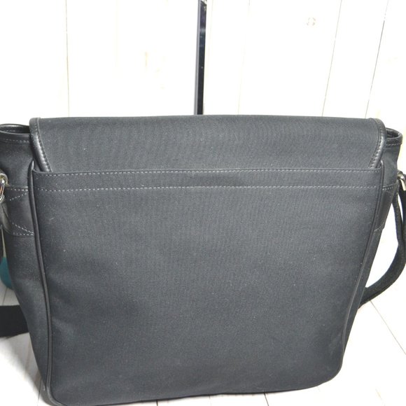 Coach Messenger Crossbody Bag Black 6414 purse Bag - Picture 2 of 6